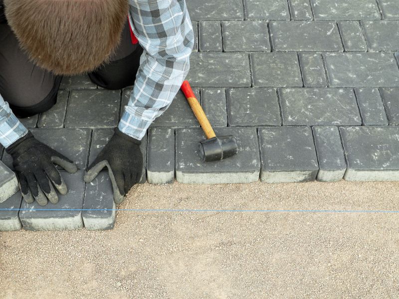 Professional Paver Laying